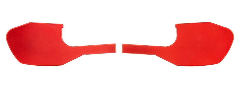 Adattatore poggiapiedi passeggero per Vespa GTS/​GTS Super/​GTV/​GT 60/​GT/​GT L 125-300ccm, rosso