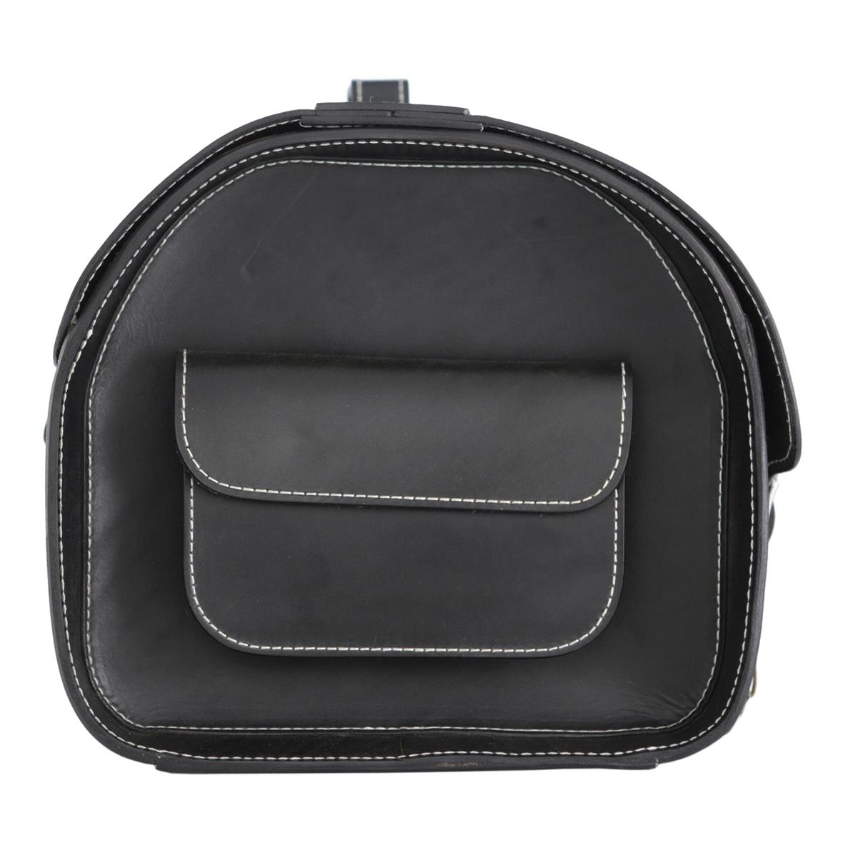 Custodia in pelle "Classic" per Vespa - nera