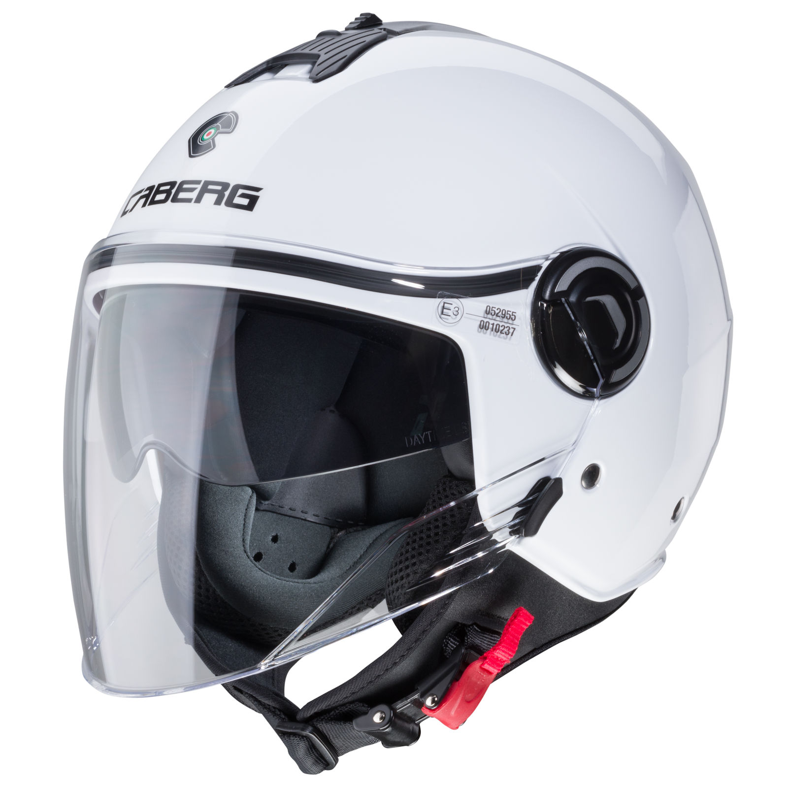 Casco Caberg Riviera V4 X bianco metallizzato