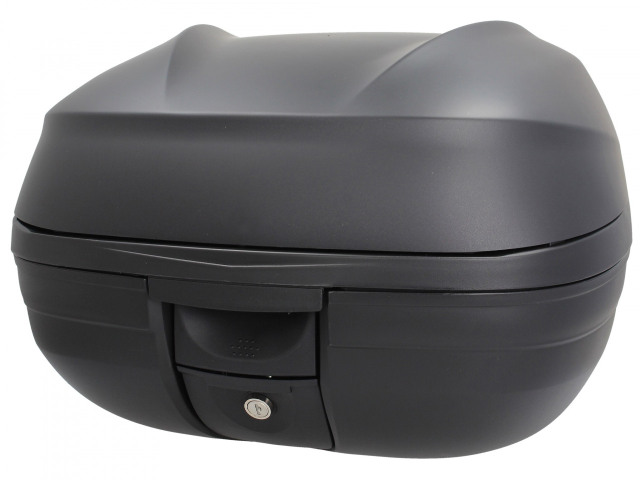 Kit bauletto (incl. piastra di montaggio), 37 l, nero opaco per Piaggio MP3 125 / 300 / Sport HPE