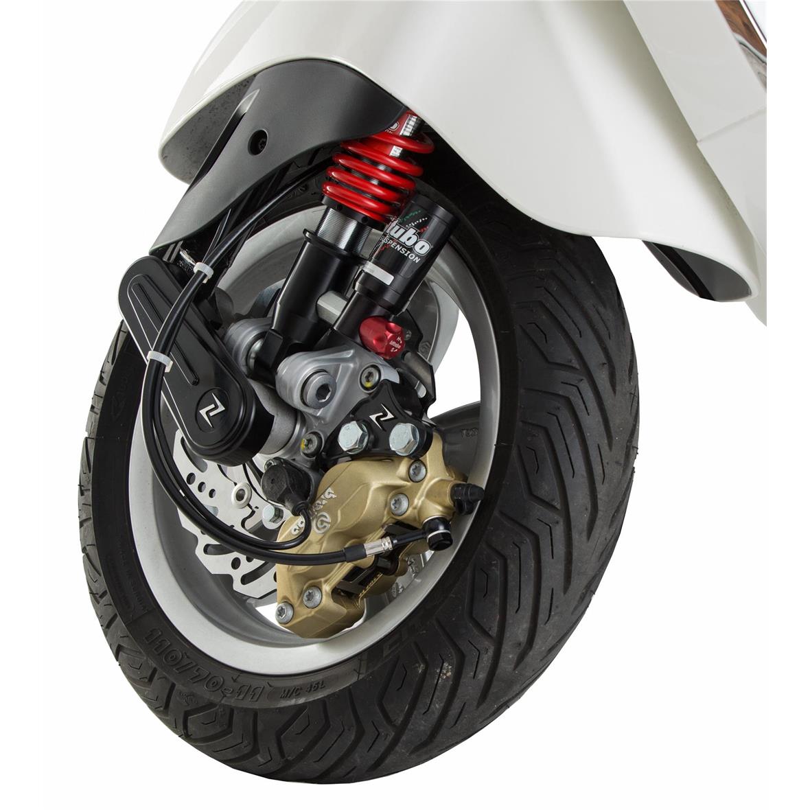 Copertura forcellone, nera Zeloni per Vespa Primavera/​Sprint/​GTS/​GTS Super 50-300ccm ('14-'16)