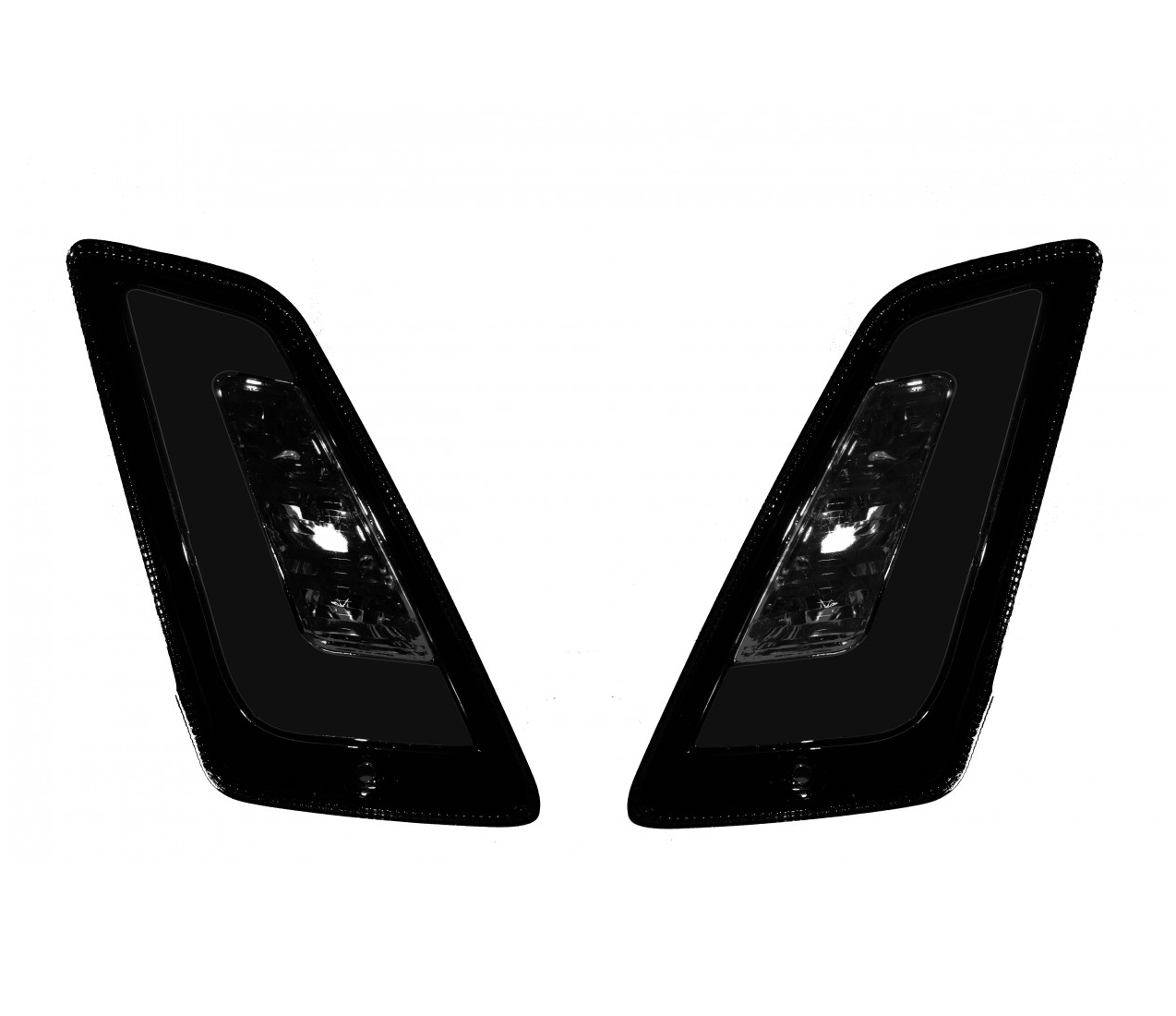 Kit frecce a LED anteriori, colorate per Vespa GT, GTL, GTV, GTS 125-300 (2014-2018)