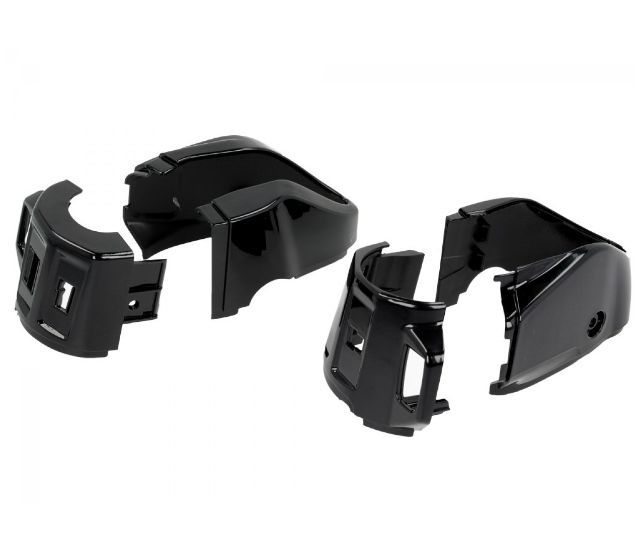 Alloggiamento interruttore, nero lucido per Vespa Primavera / Sprint (50ccm)