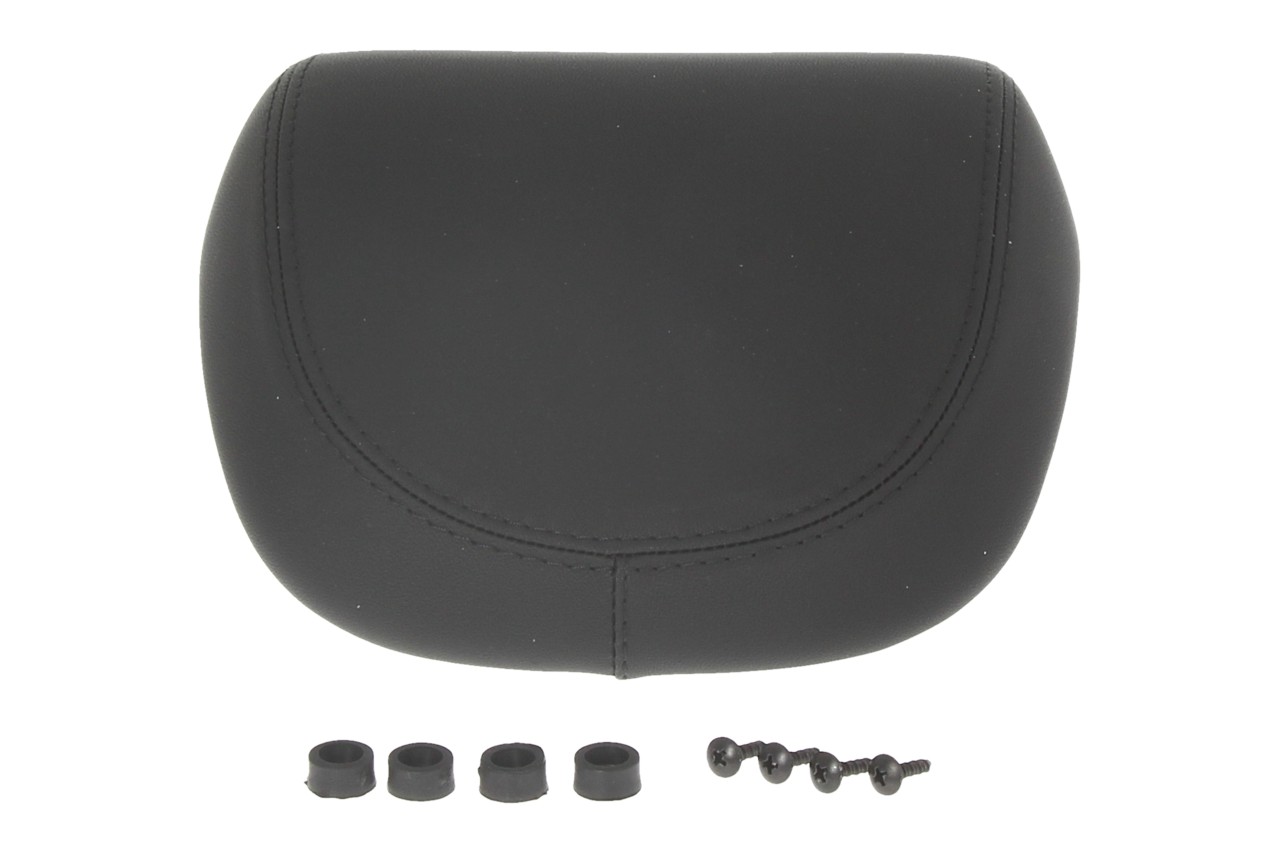 Kit bauletto 32L blu scuro (289/A), cuscino posteriore nero per Vespa Primavera