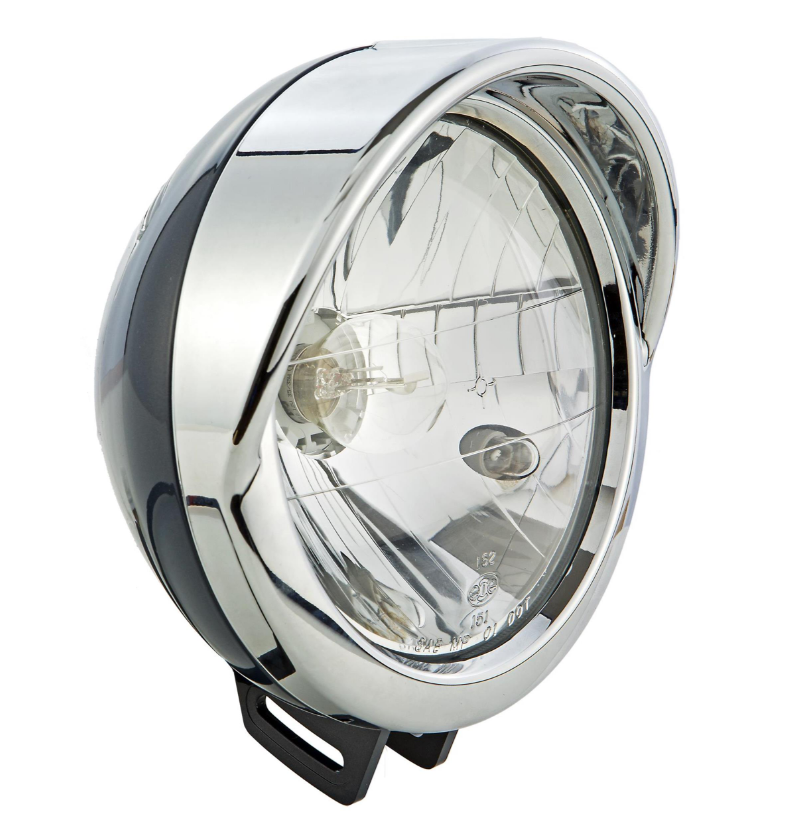 Anello lampada con paralume per Vespa LXV 50-150cc, cromo