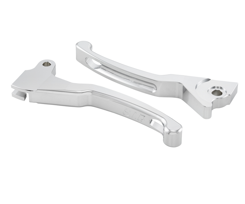 Set di leve sportive per Vespa LX /LXV /S /Primavera /Sprint 50-150ccm, cromo