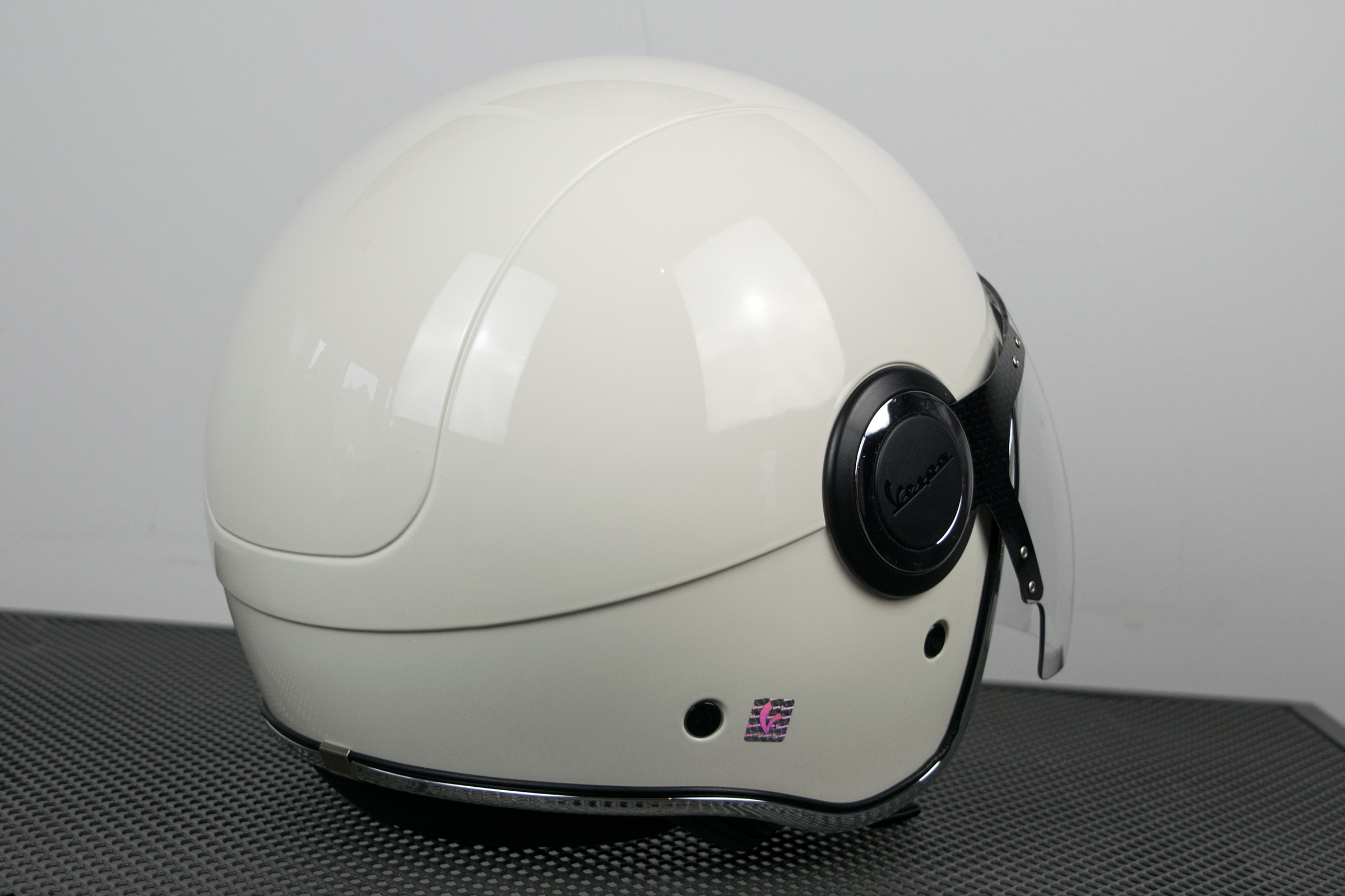 Casco Vespa Jet VJ bianco