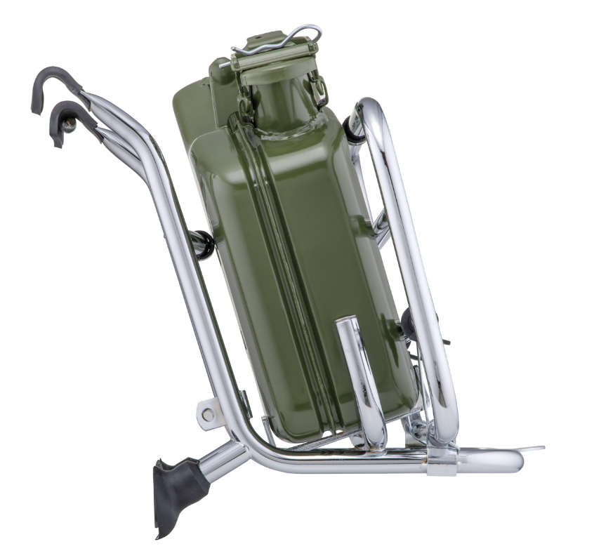 Portapacchi anteriore per Vespa PX 80-200cc, pieghevole, cromato
