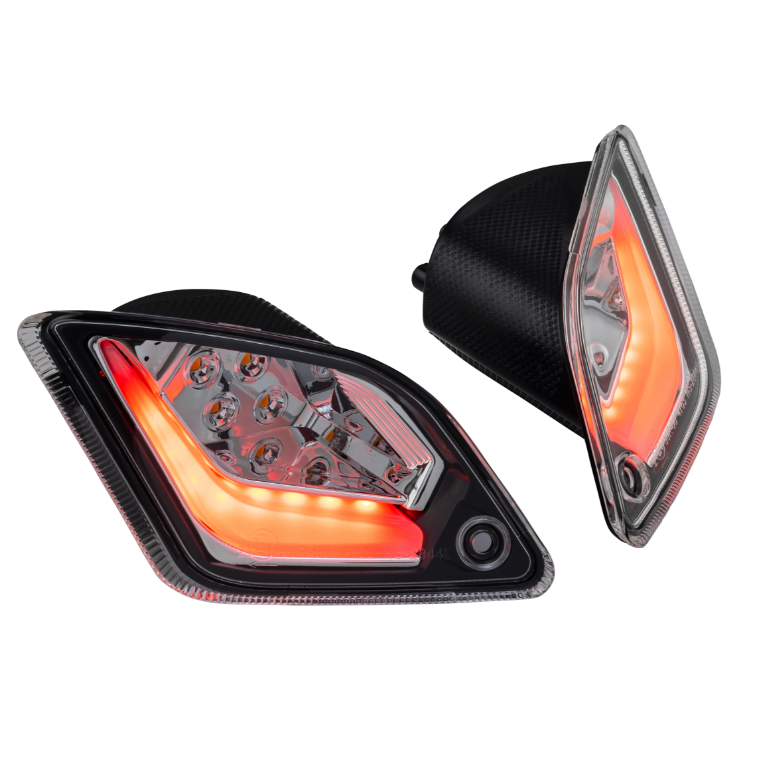 Kit indicatori di direzione anteriori e posteriori per Vespa GTS/GTS Super/GTV 125-300cc, trasparente
