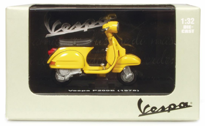 Modello Vespa P200E (1978), arancione