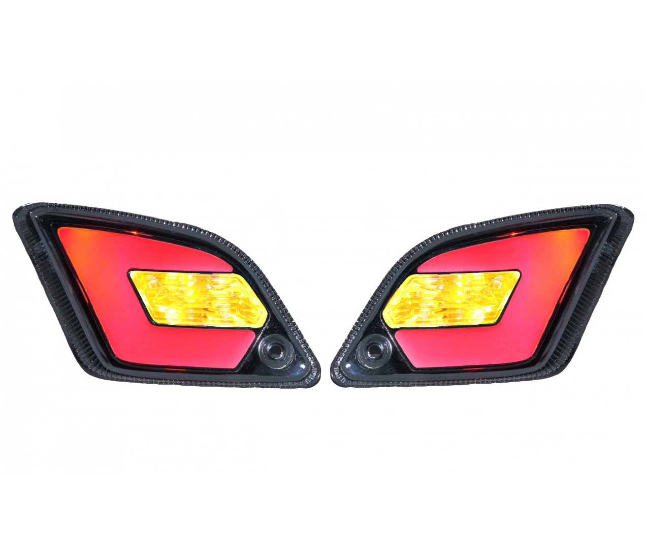 Kit frecce a LED posteriori, colorate per Vespa GT, GTL, GTV, GTS 125-300 (2014-2018)