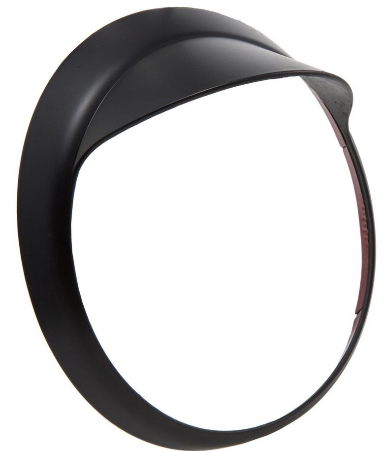 Anello faro per Vespa GTS/​GTS Super/​GT/​GT L 125-300ccm, nero opaco