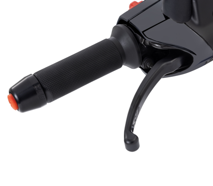 Set leva freno sportivo sinistra/destra per Vespa LX/​LXV/​S/​Primavera/​Sprint 50-150ccm, nero opaco