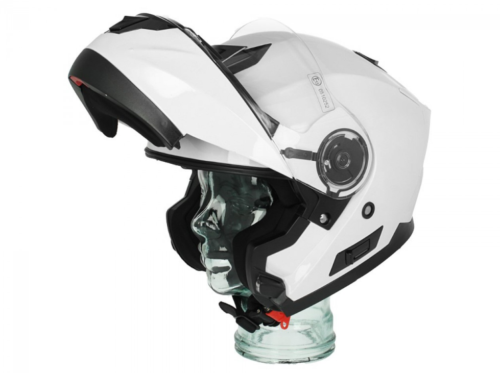 Casco Shiro ribaltabile, SH507, bianco
