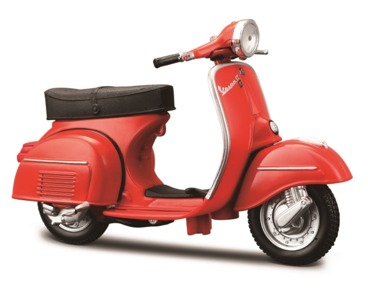 Modello Vespa 125 GTR (1968), rosso