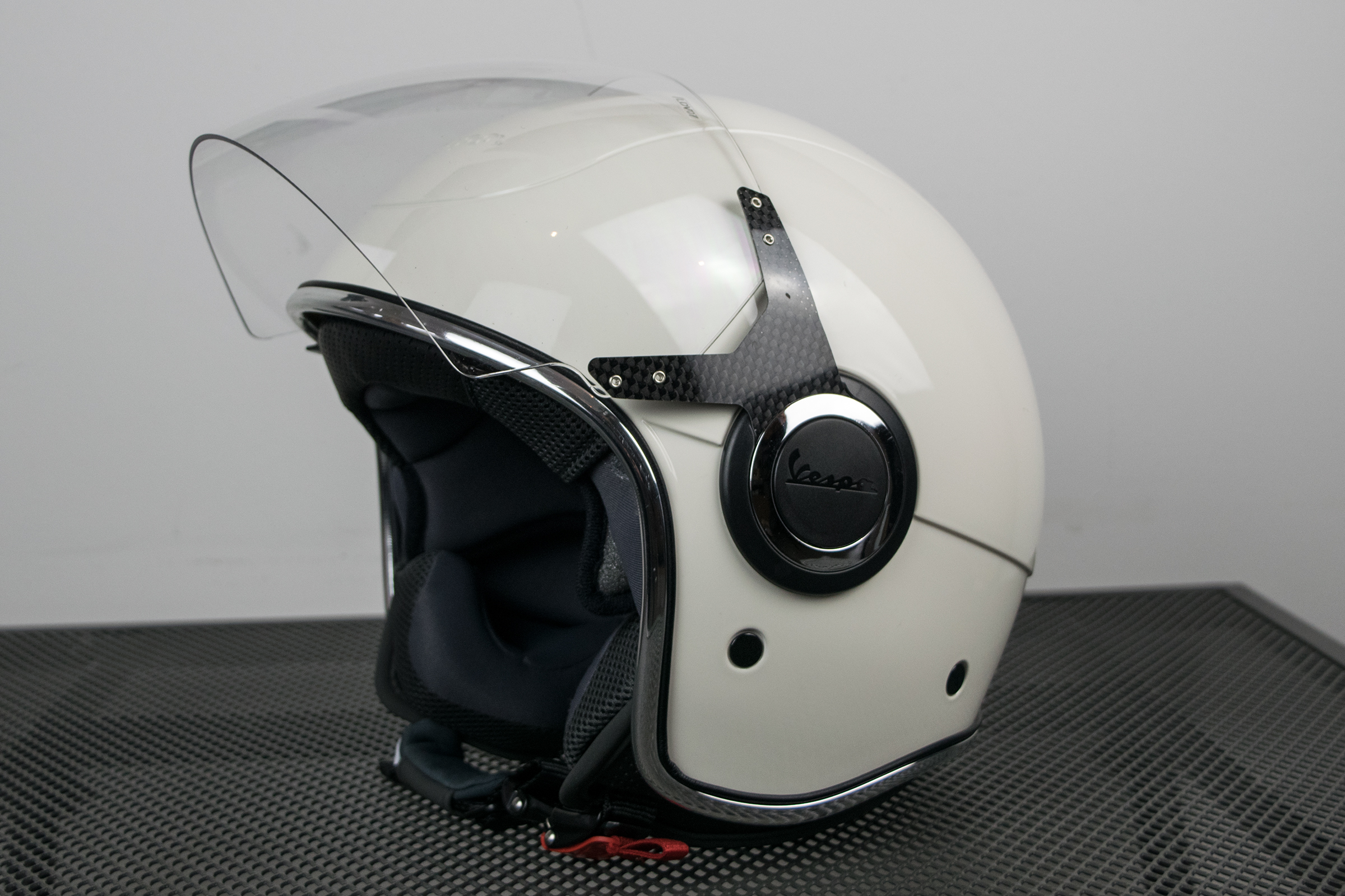 Casco Vespa Jet VJ bianco