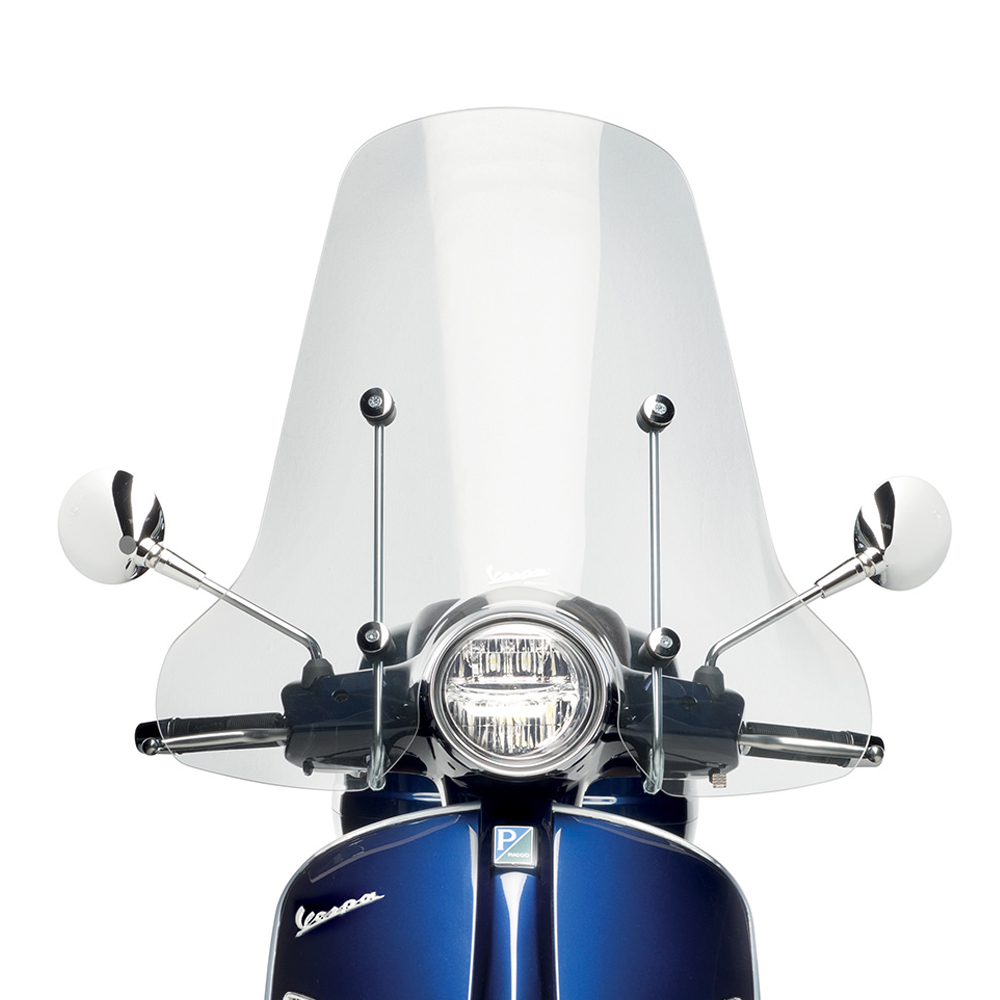 Parabrezza alto con staffa Vespa GTS / Super (HPE & SuperTech) originale Vespa