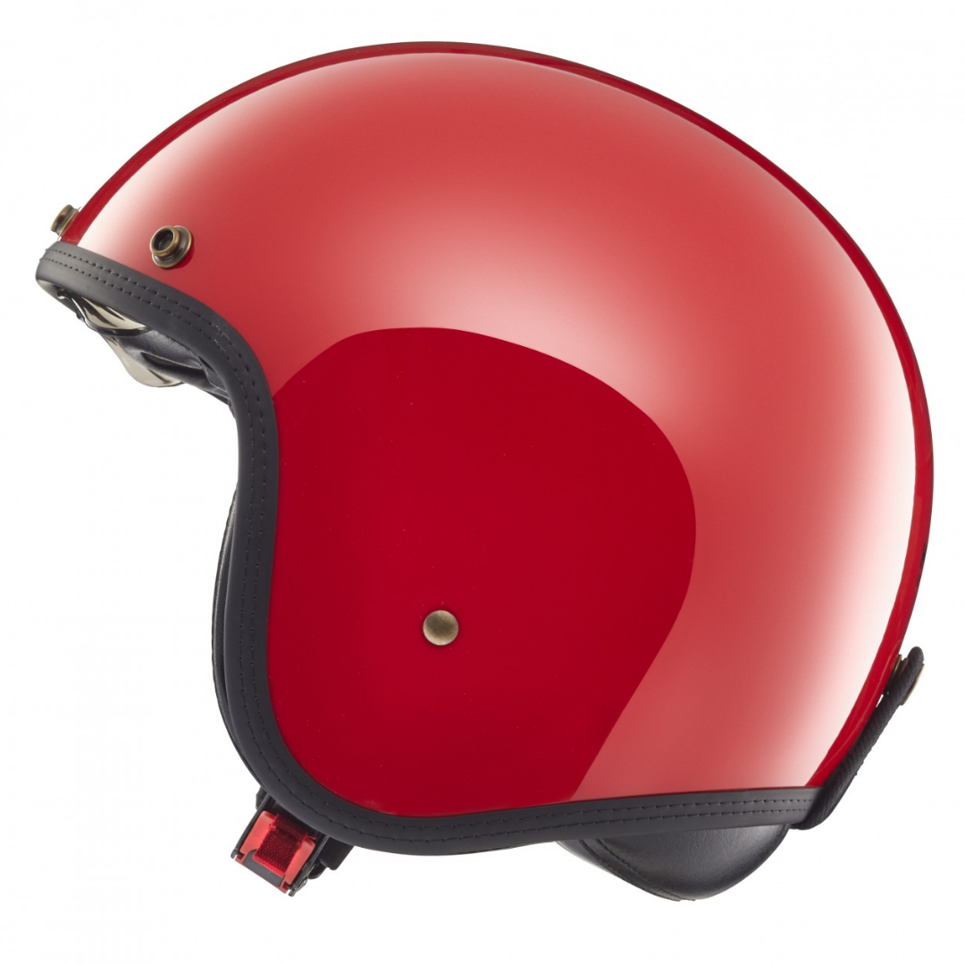 Casco Helmo Milano Jet, Audace, rosso