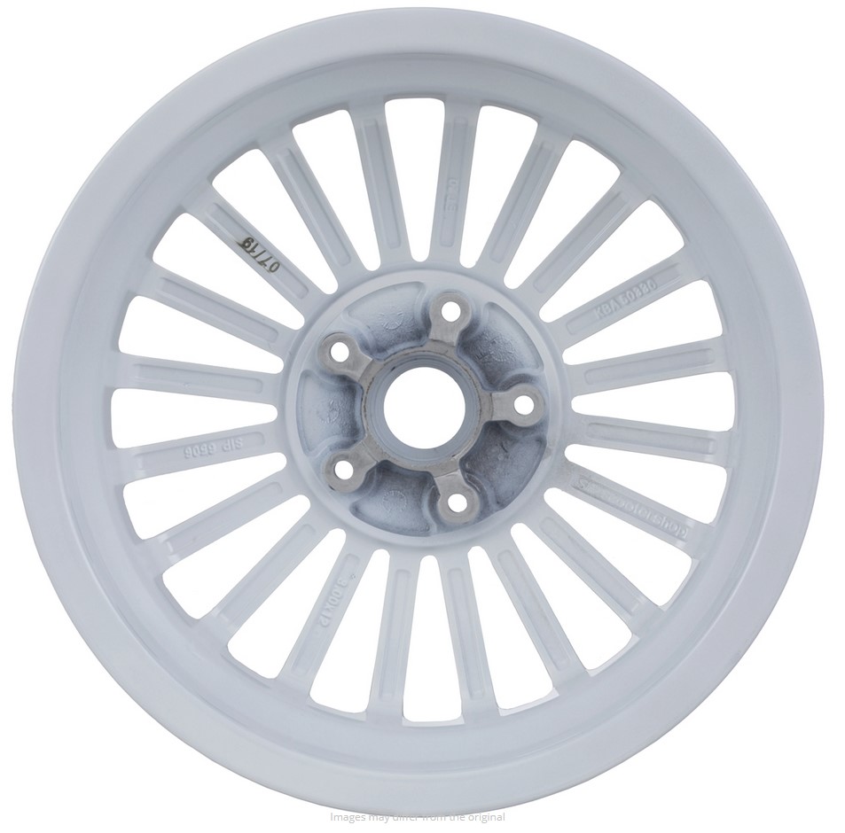 Cerchio anteriore/posteriore per Vespa GTS/​GTS Super/​GTV/​GT 60/​GT/​GT L 125-300ccm, bianco