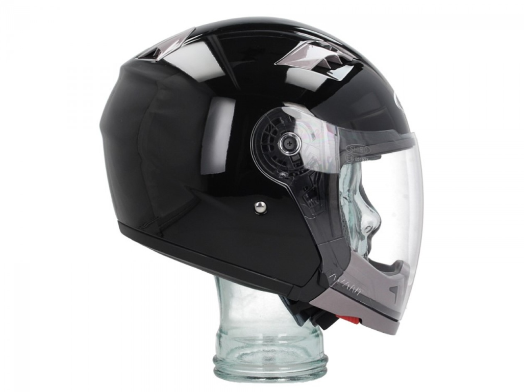 Casco modulare Shiro, SH414, sistema, nero