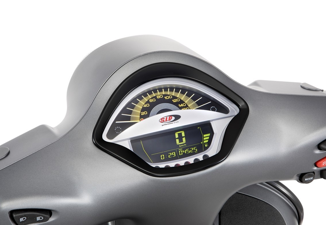 Contagiri/tachimetro per Vespa GTS/​GTS Super 300ccm FL ('14-), argento
