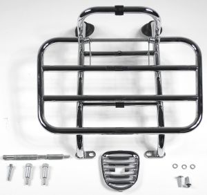Portapacchi anteriore originale, cromato per Vespa LX dal BJ 2012