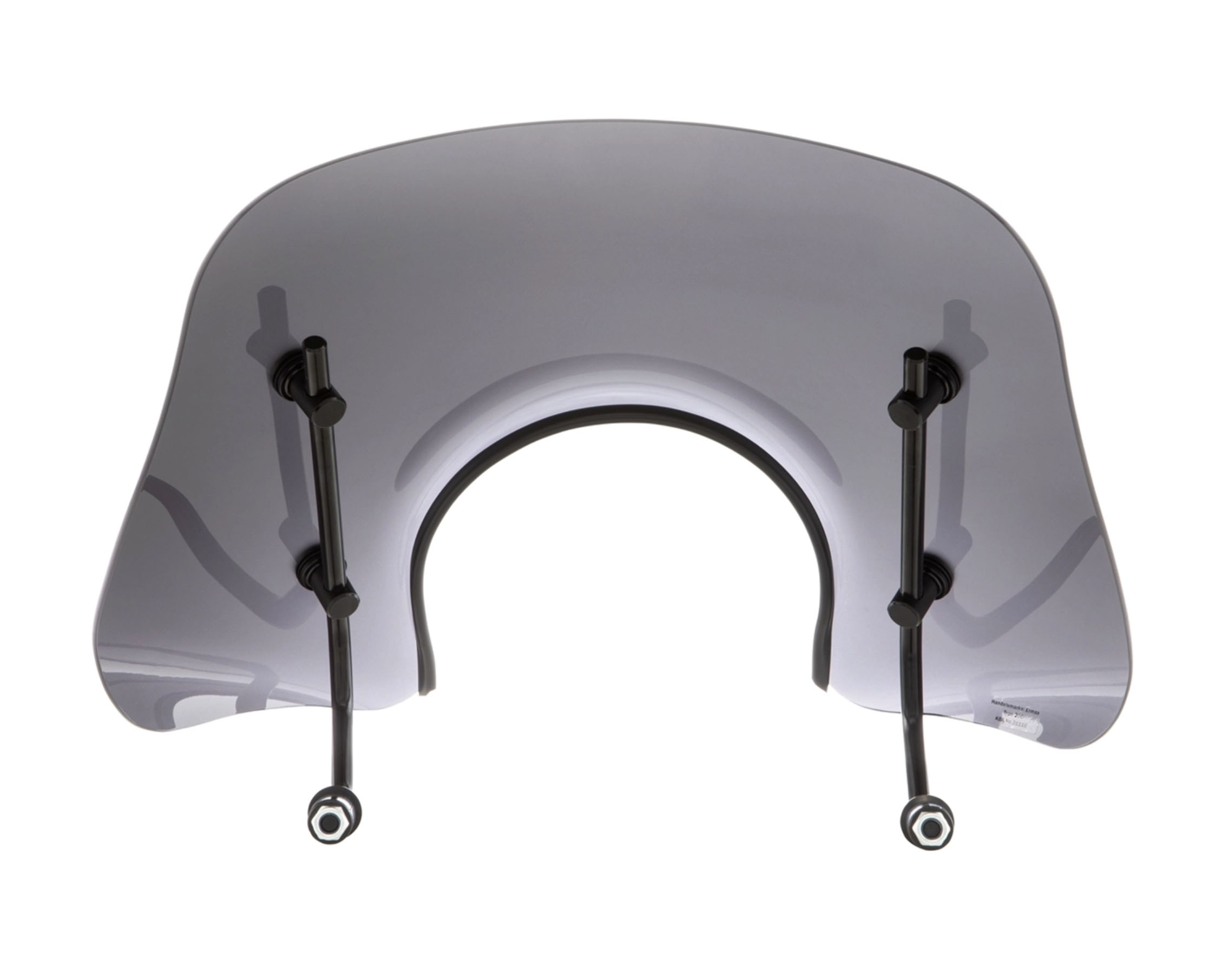 Cupolino Piccolo per Vespa GTS/​GTS Super/​​GT/​GT L 125-300ccm, nero opaco