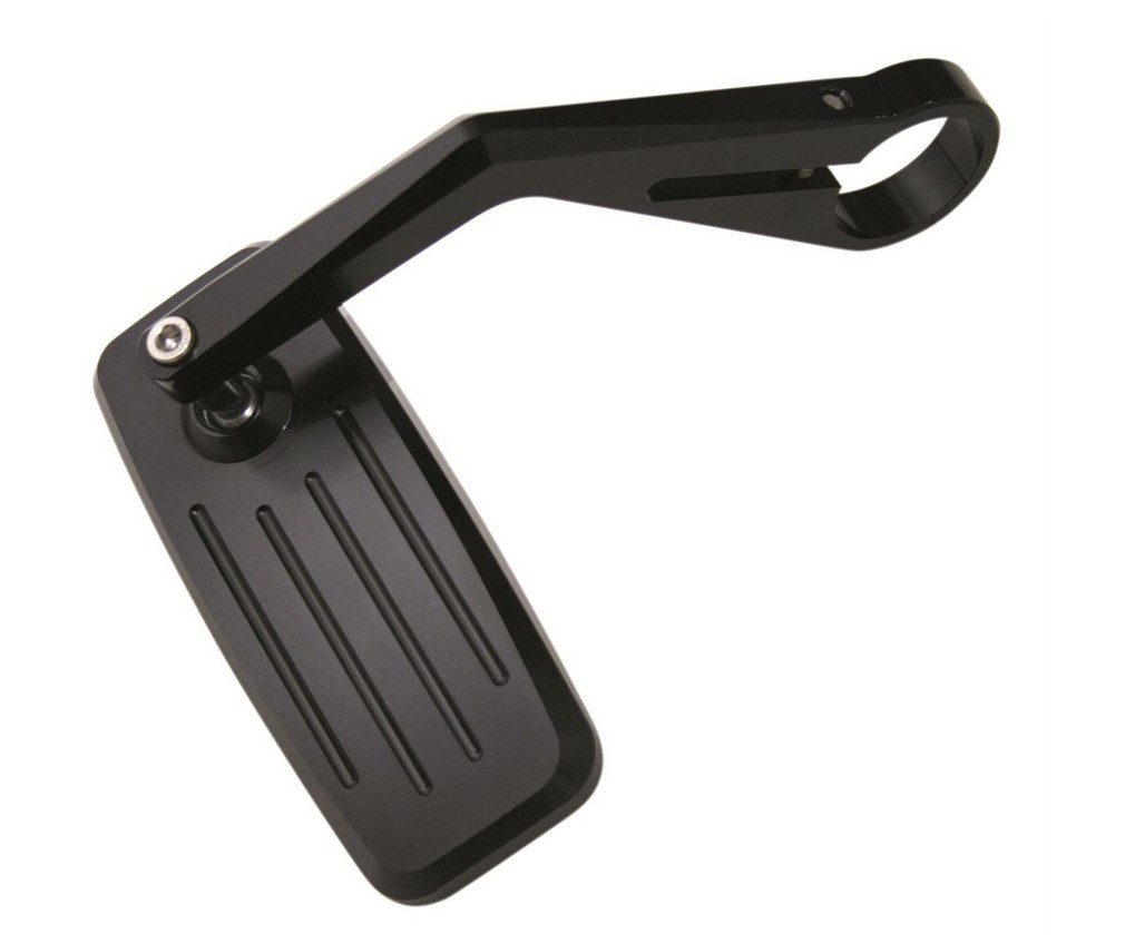 Specchietto terminale manubrio ACTION per Vespa sinistro o destro, nero