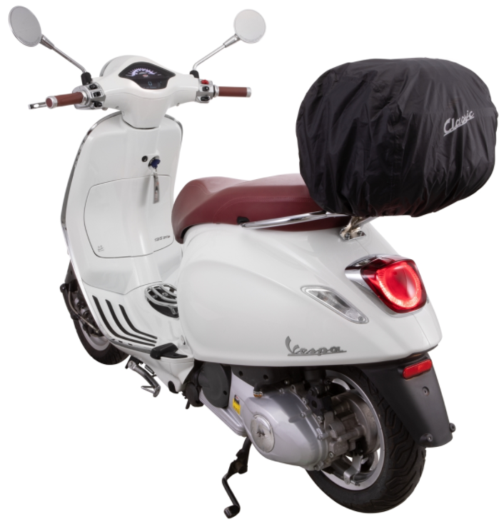 Portapacchi classico per Vespa, marrone