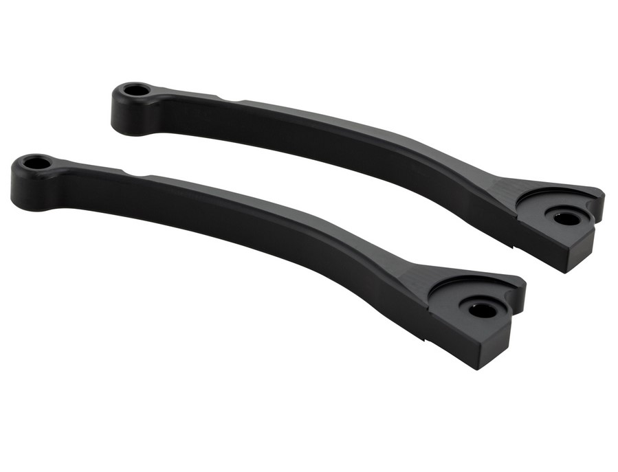 Set leva freno sportivo ZELIONI per Vespa, destra e sinistra, nero opaco