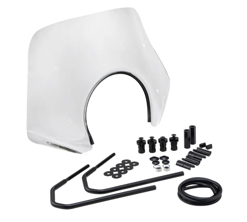 Flyscreen ERMAX Piccolo per Vespa GTS/GTS Super/GT/GT L (-'22), trasparente