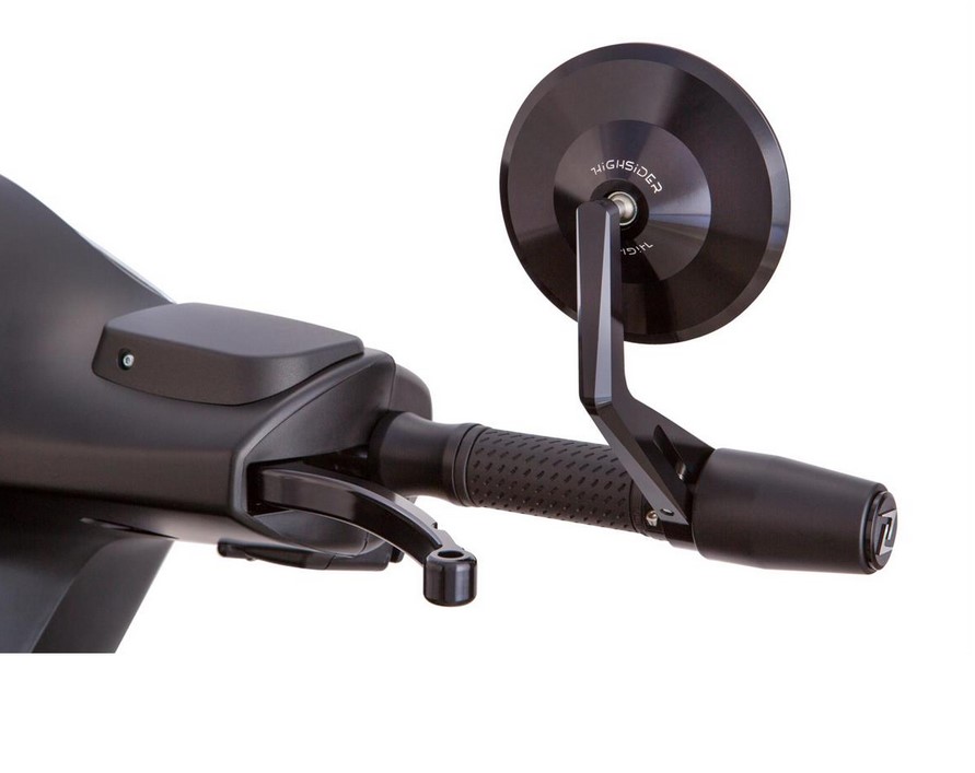 Set leva freno sportivo ZELIONI per Vespa, destra e sinistra, nera