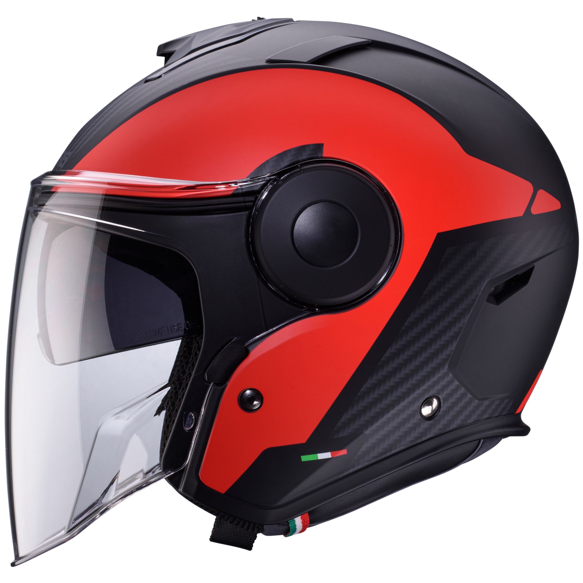 Caberg casco Soho Milano nero/rosso