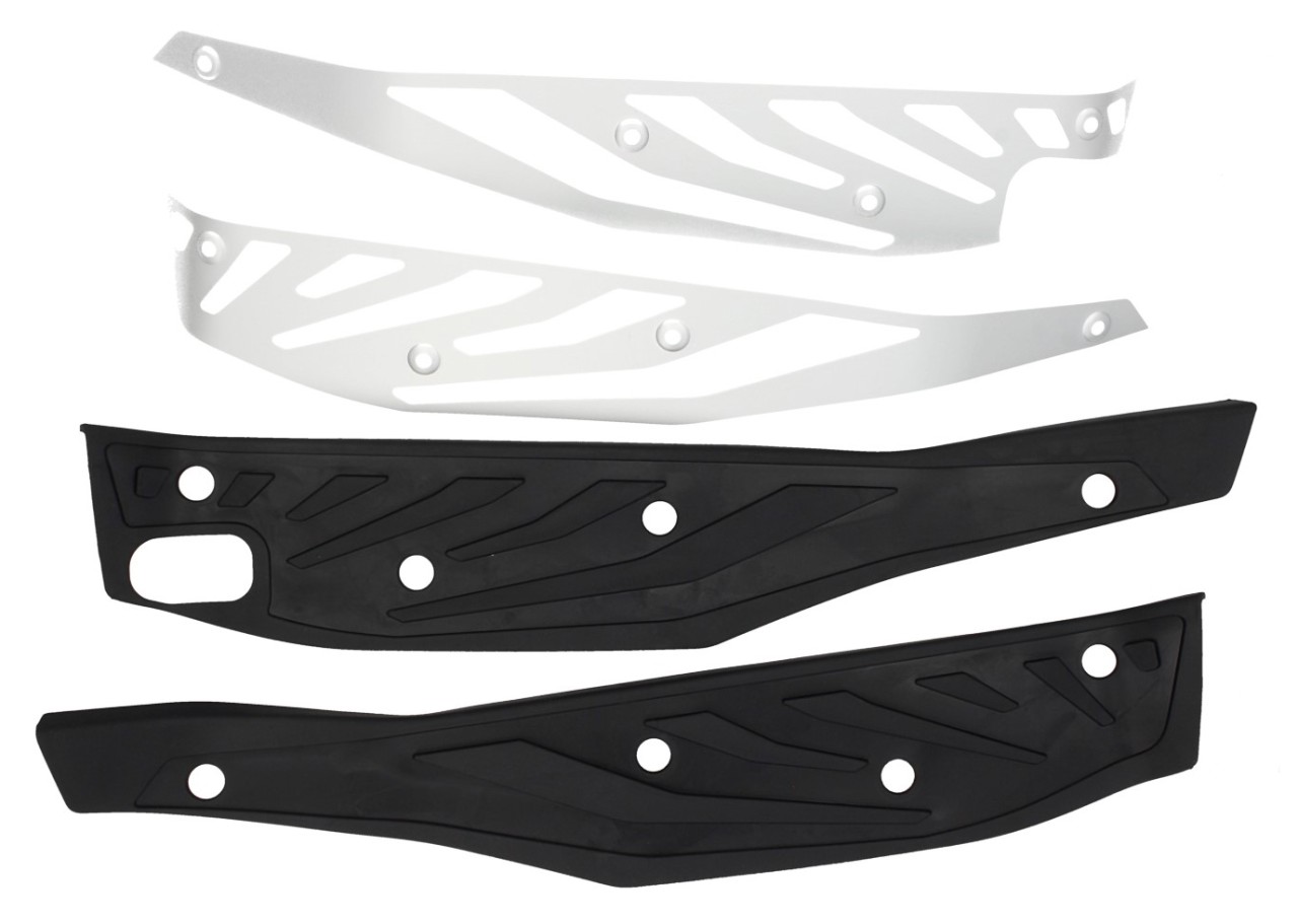 Supporto pedana in alluminio per Piaggio MP3 HPE 400/530