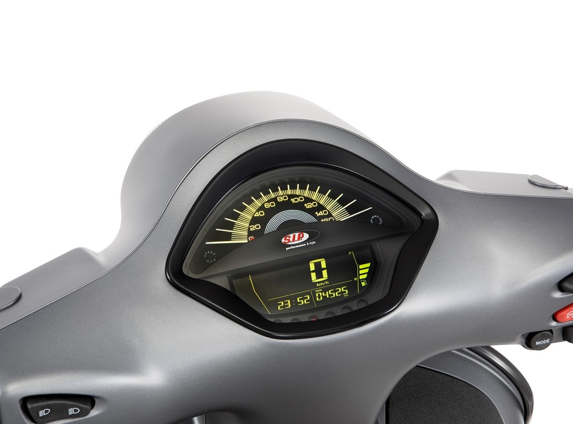 Contagiri/tachimetro per Vespa GTS/​GTS Super 300ccm FL ('14-), nero