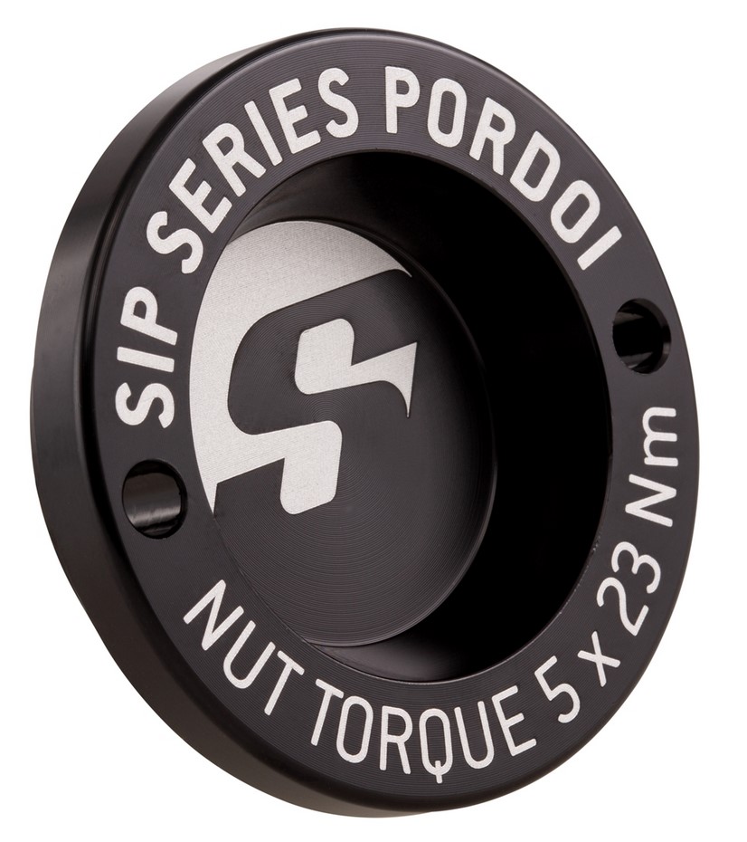 Tappo parapolvere 12" cerchio anteriore per Vespa GTS/​GTS Super/​GTV/​GT 125-300ccm, nero