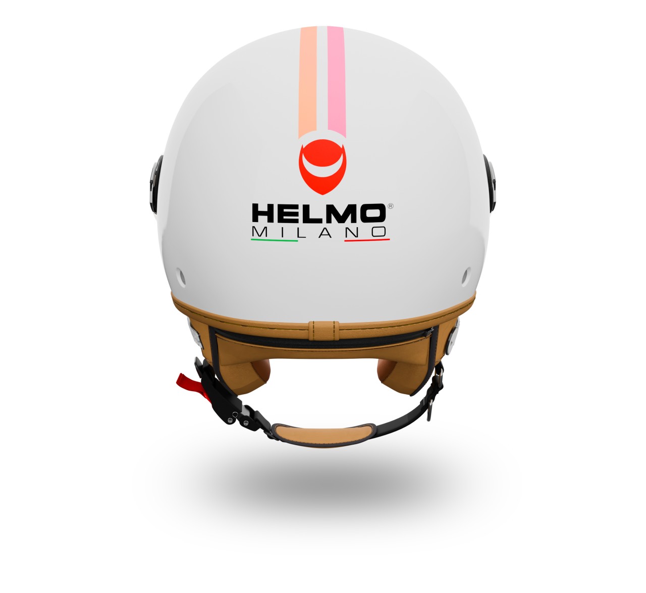 Helmo Milano Demi Jet, Veloce, bianco lucido