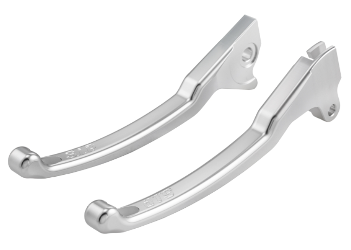 Set leva freno sportivo sinistra/destra per Vespa LX/​LXV/​S/​Primavera/​Sprint 50-150ccm, argento