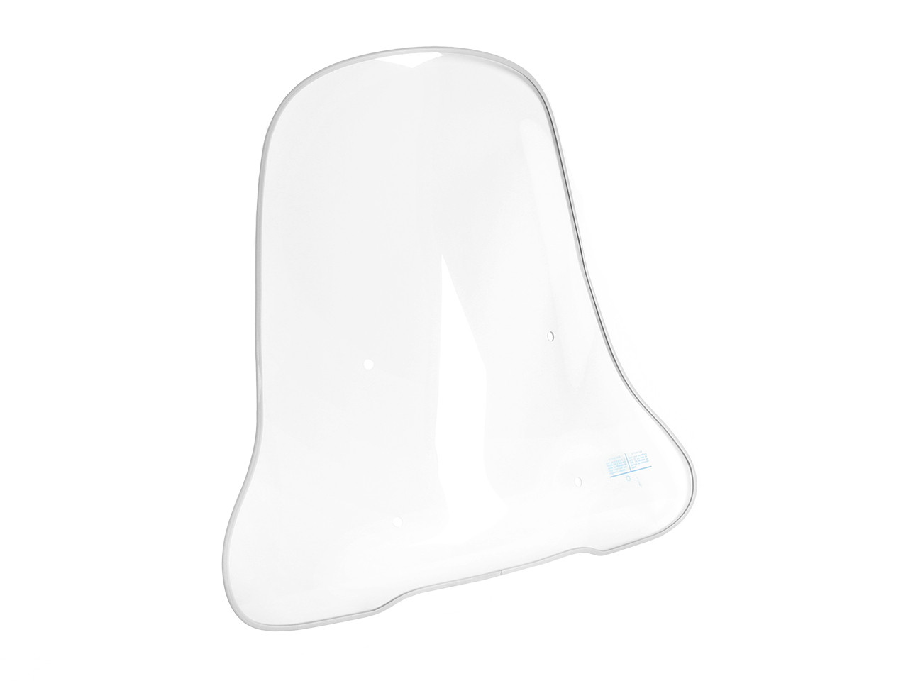 Parabrezza grande senza staffa, trasparente, superiore per Piaggio Beverly 125 Sport, 400, 500