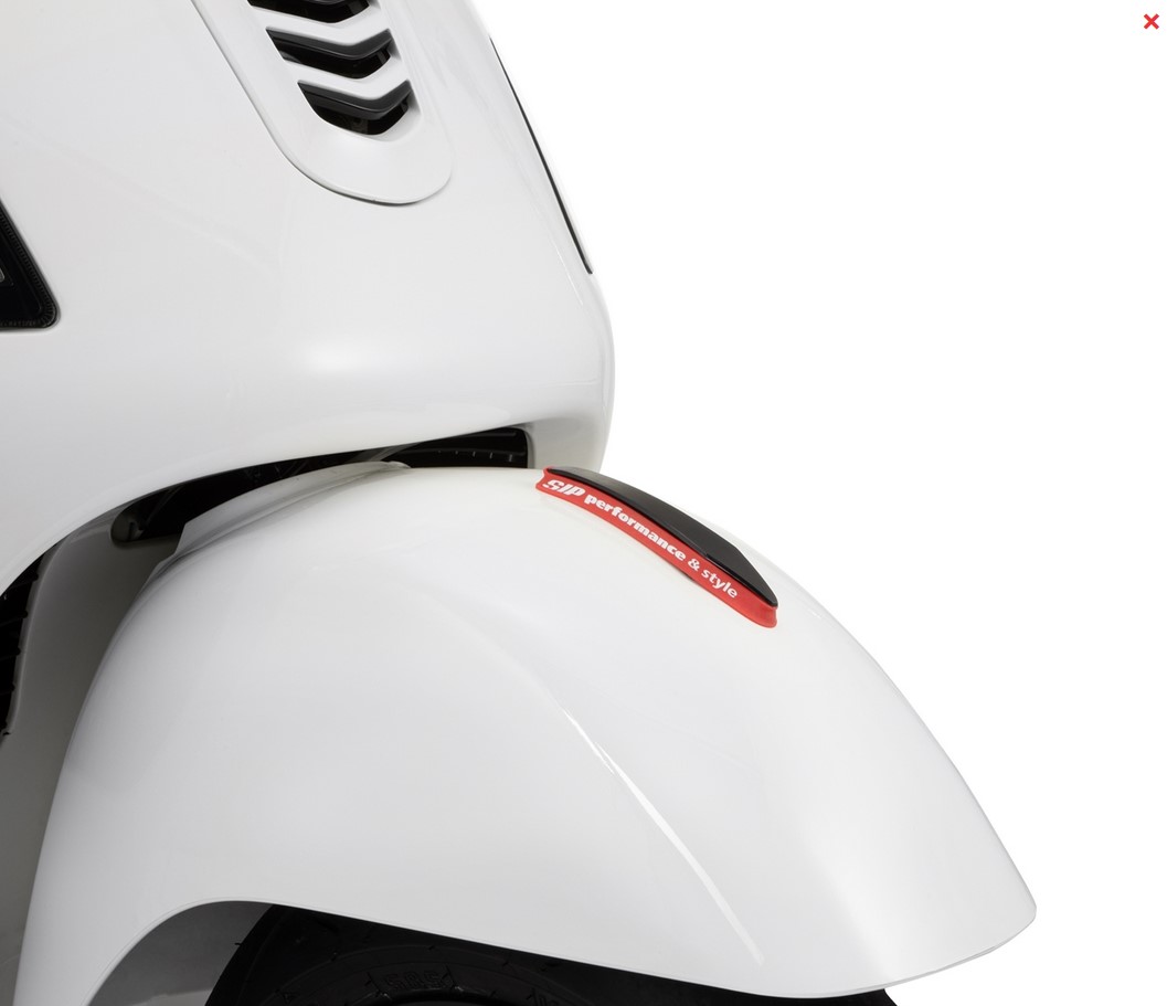Nipplo parafango per Vespa GTS/​GTS Super/​GT/​GT L 125-300ccm, nero opaco
