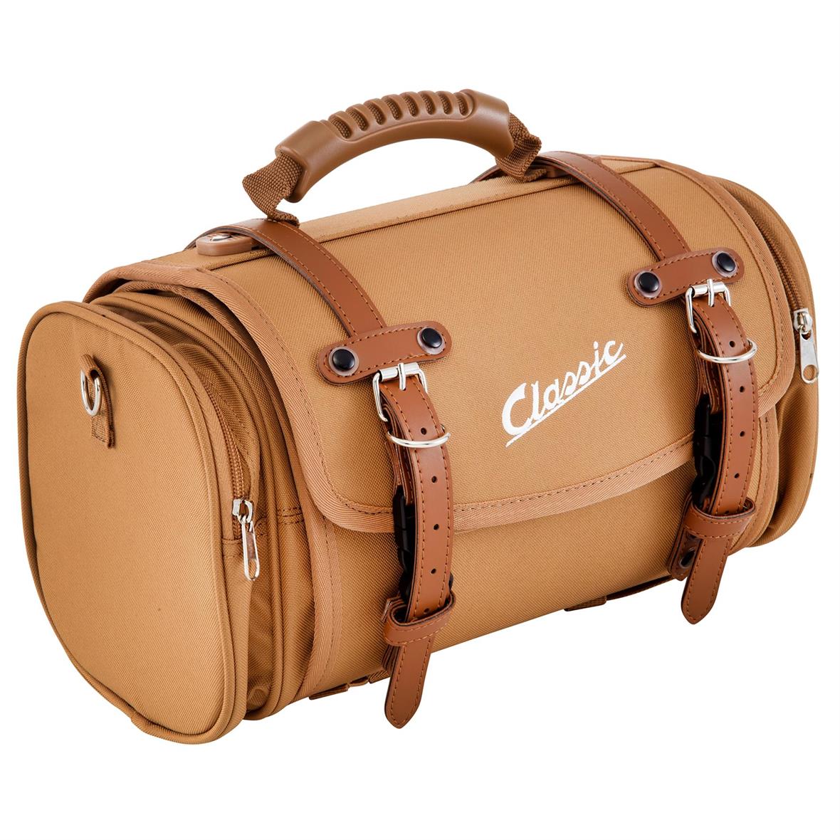 Borsa "Classic" piccola per Vespa - marrone, nylon