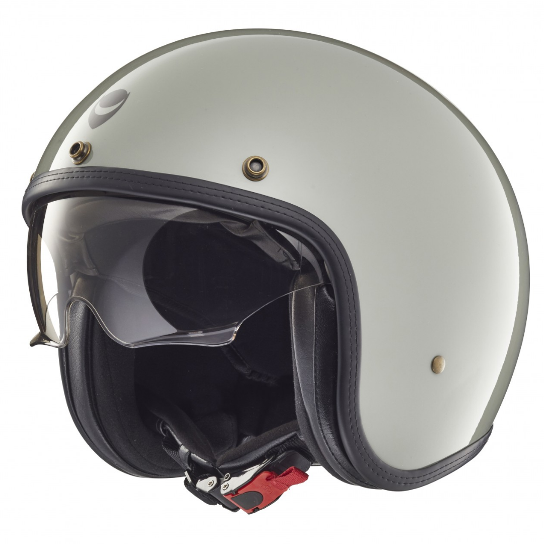 Casco Helmo Milano Jet, Audace, grigio