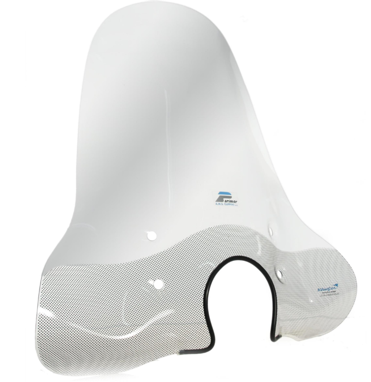 Parabrezza CUPPINI alto per Vespa LX 50-150cc, trasparente