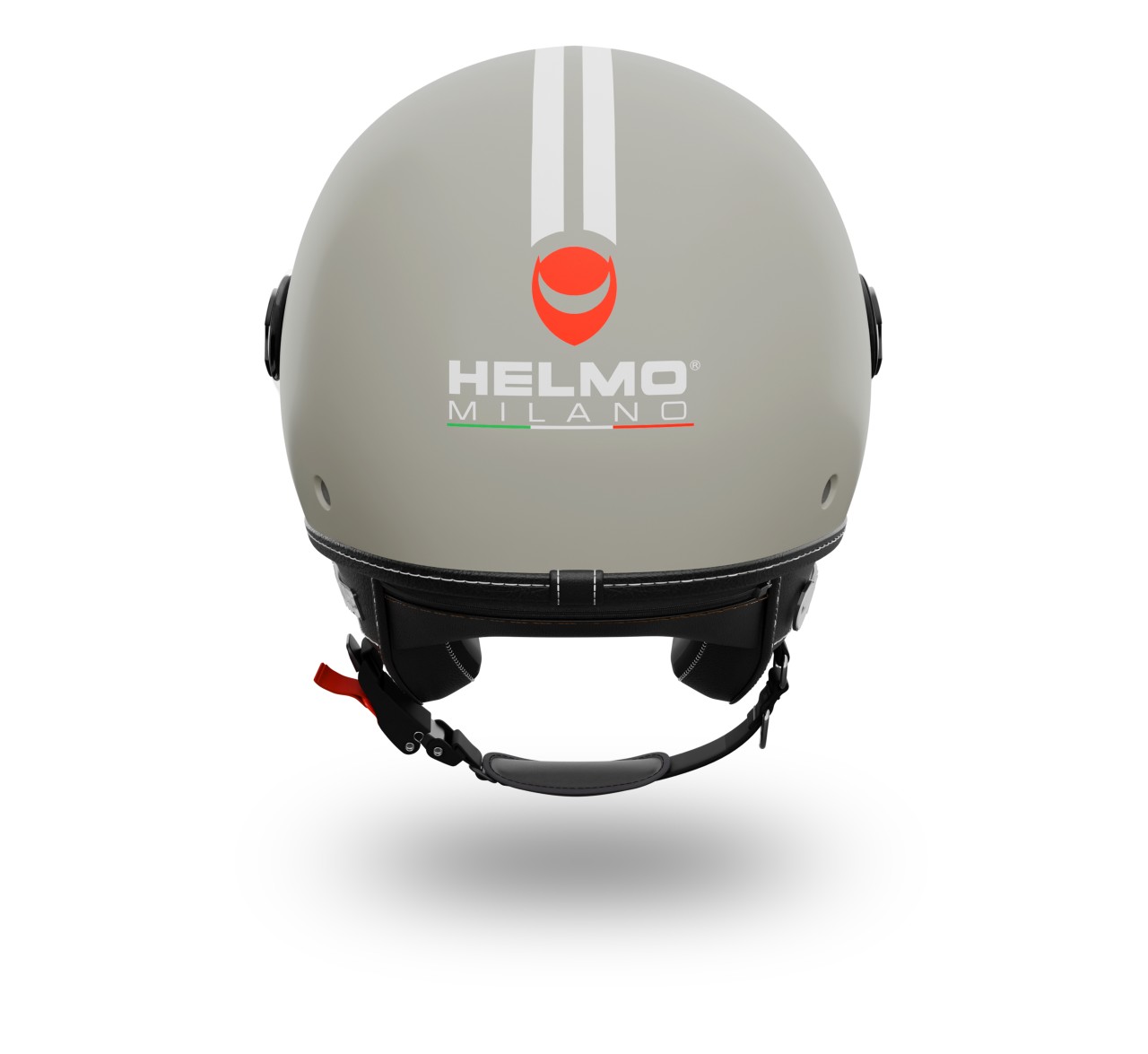 Helmo Milano Demi Jet Veloce grigio opaco