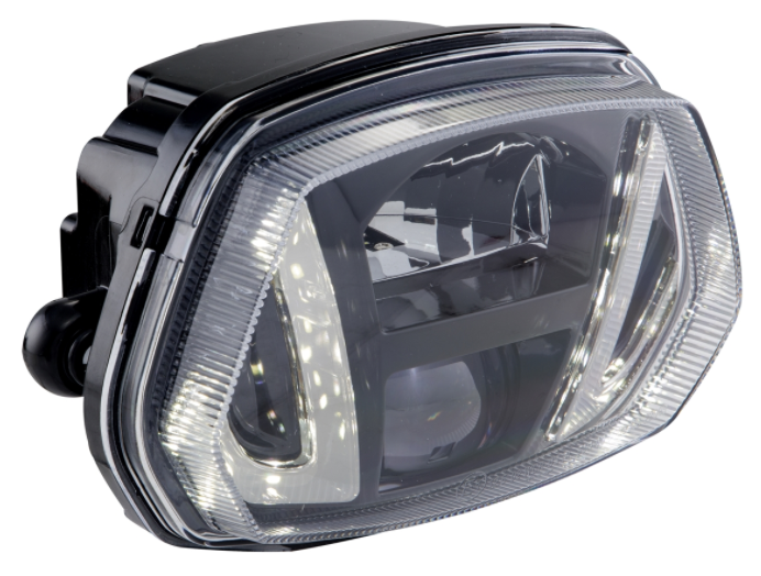Faro anteriore LED "Black Edition" per Vespa Sprint 50-150ccm 2T/​4T ('13-'18)