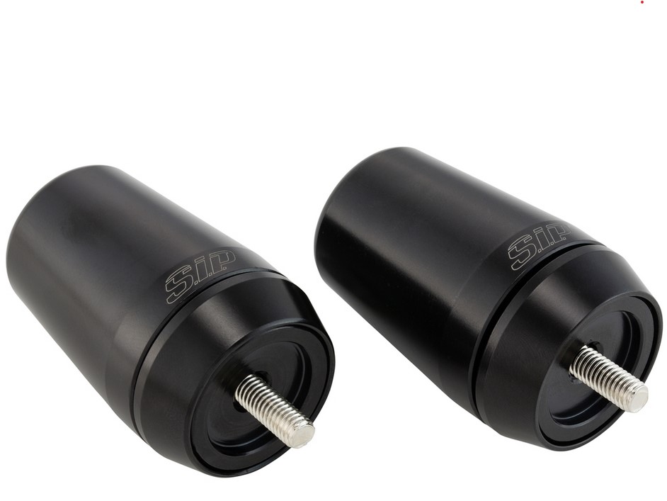 Contrappesi manubrio per Vespa GTS/​GTS Super/​GTV/​GT 60/​GT/​GT L 125-300ccm, nero