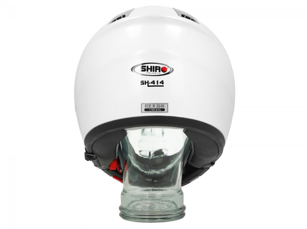 Casco modulare Shiro, SH414, sistema, bianco
