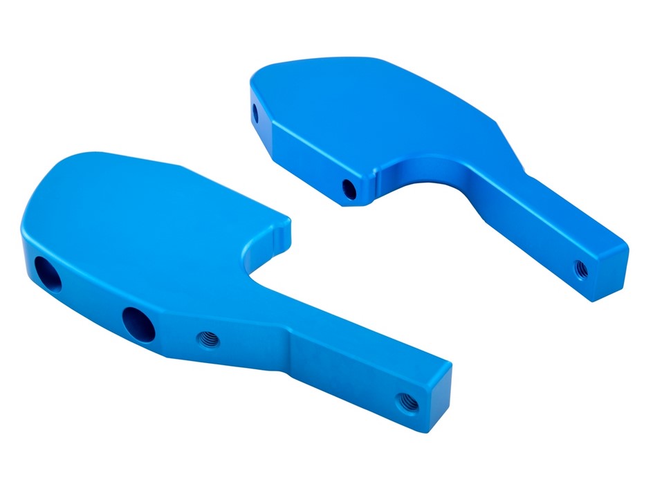 Adattatore poggiapiedi passeggero per Vespa GTS/​GTS Super/​GTV/​GT 60/​GT/​GT L 125-300ccm, blu opaco