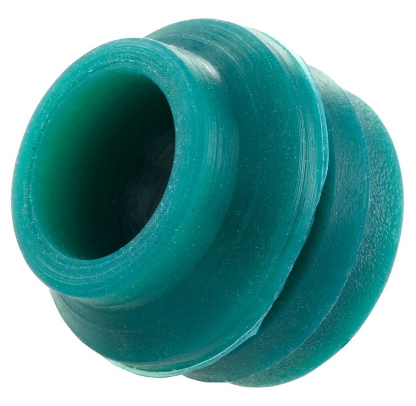 Tappo di copertura per pesi terminali barra, verde