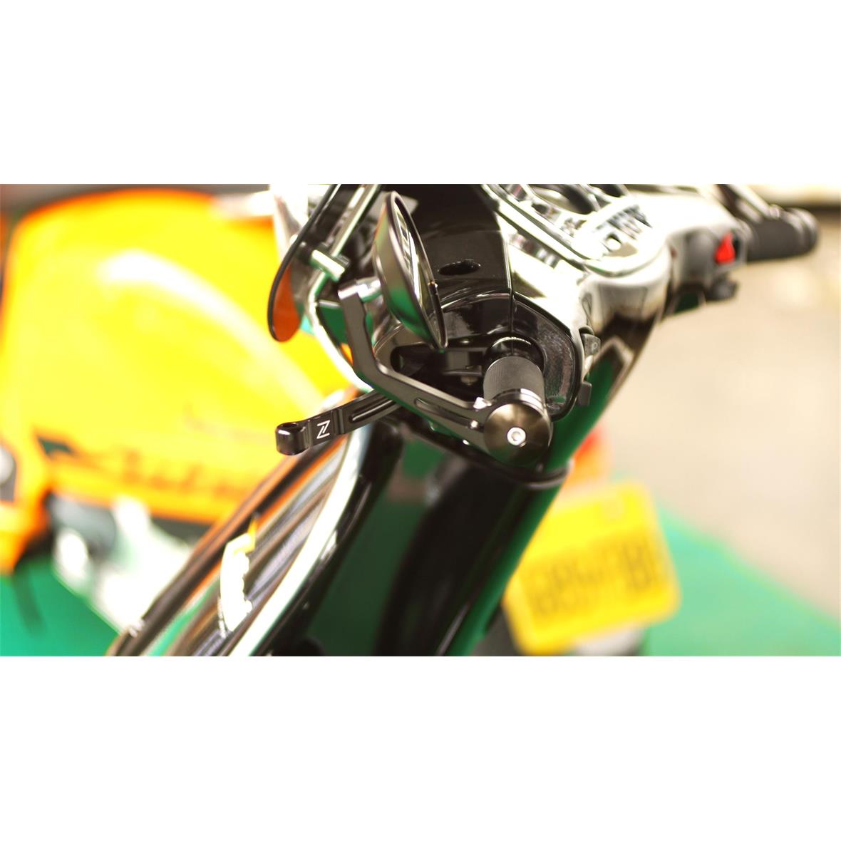 Set leve sportive nere freno Zelioni destra e sinistra per Vespa ET/​LX/​LXV/​S/​Primavera/​Sprint